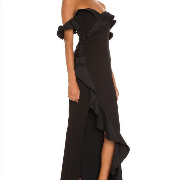Likely, Miller Gown (Black, Size 4) - Picture 6 of 14